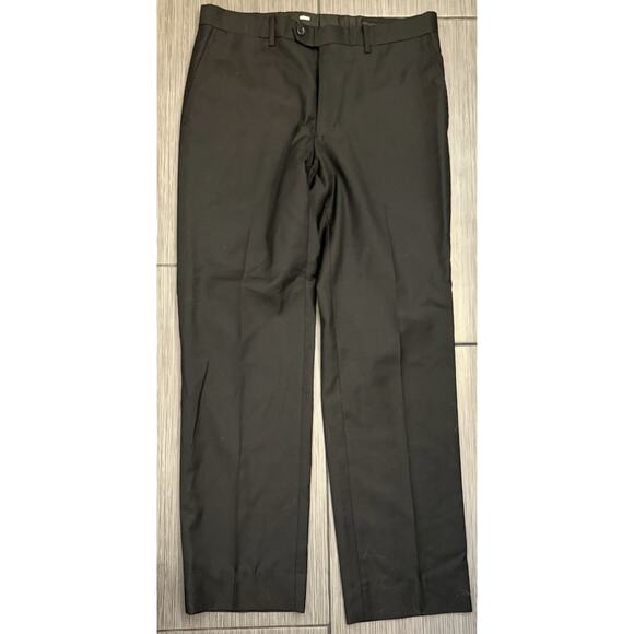 Mattarazi Uomo Men’s Black Dress Pants Size 34x32 Wool/Cashmere Classic